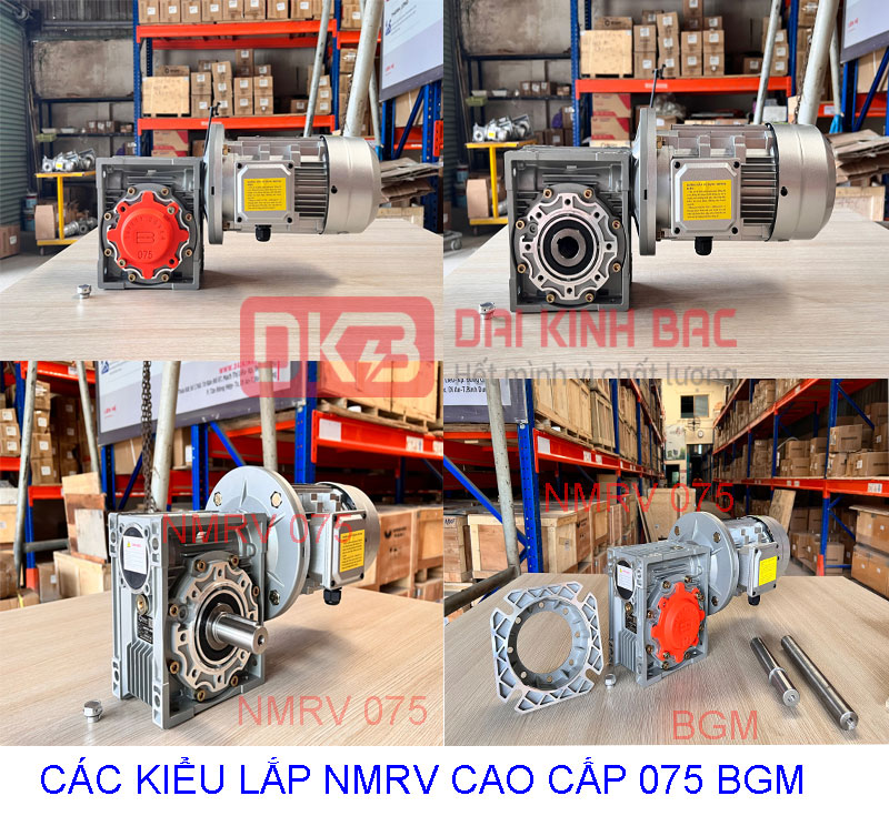 ảnh thực tế Hộp số nmrv 075 cao cấp