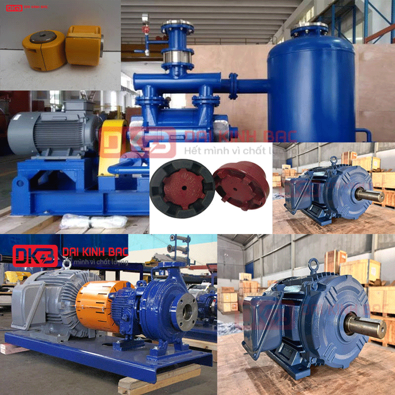 ứng dụng motor điện Hyosung Hàn quốc 3 Pha