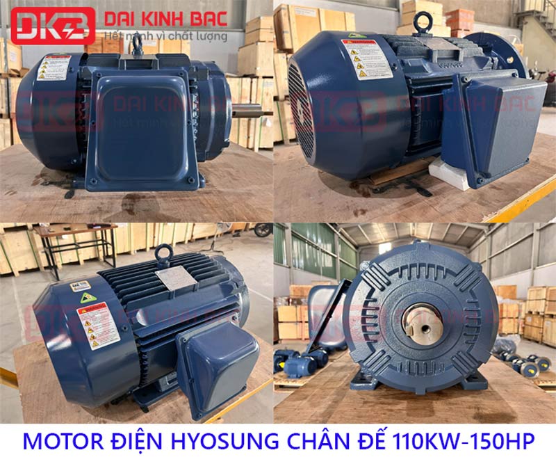 motor dien hyosung chan de 110kw