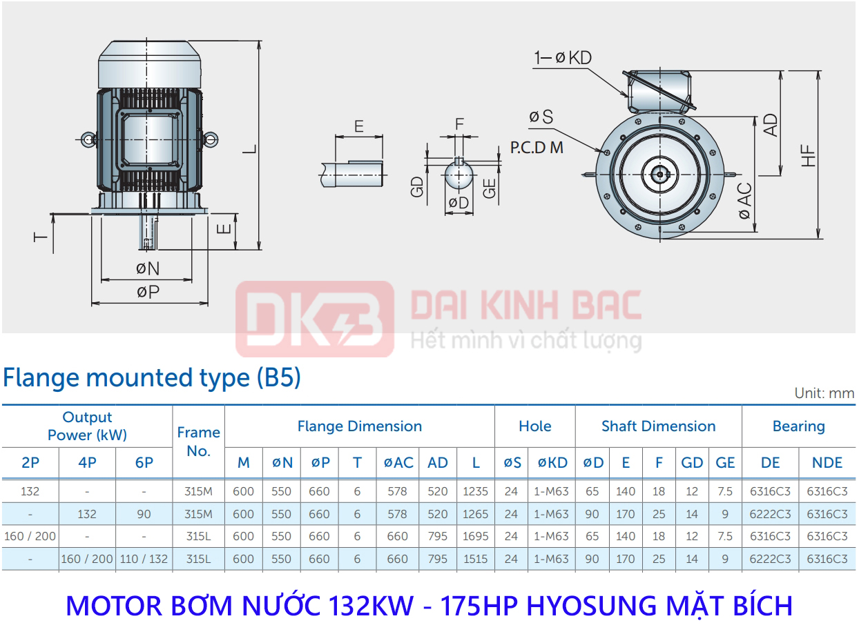 ban ve motor bom nuoc hyosung 132kw mat bich