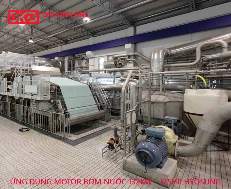 ung dung motor bom nuoc hyosung 132kw