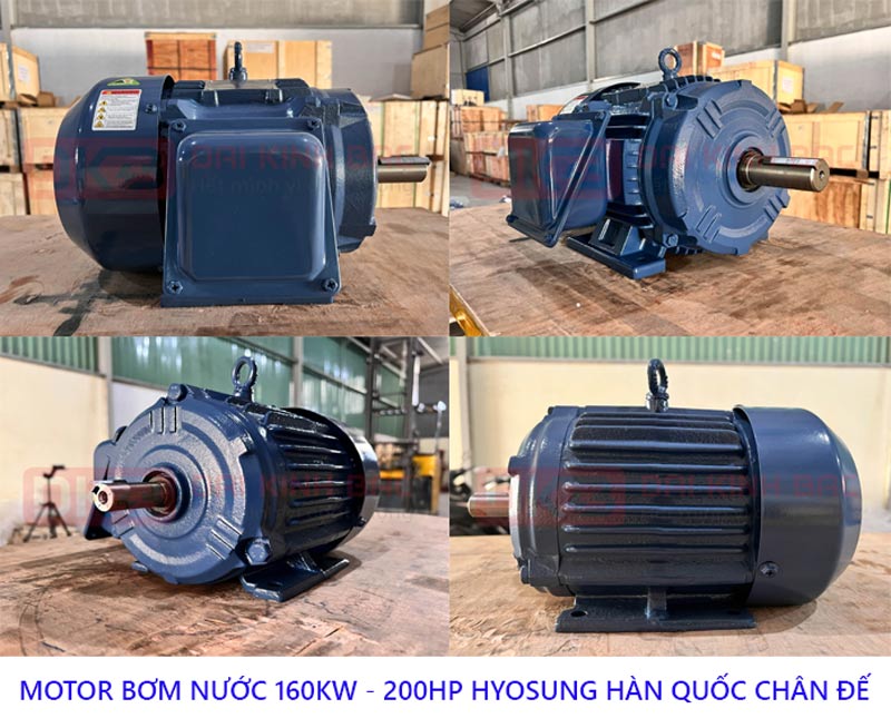 motor bom nuoc hyosung 160kw chan de