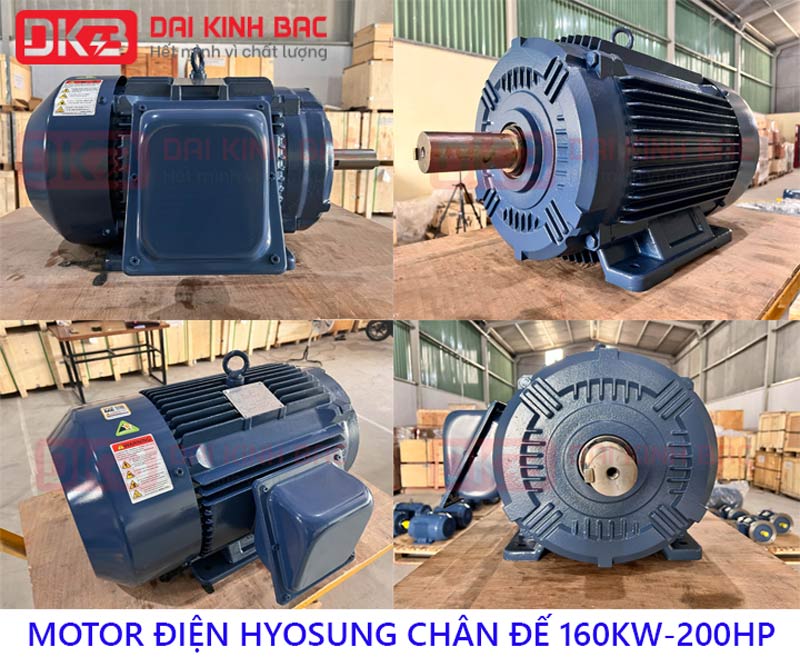 motor dien hyosung chan de 160kw