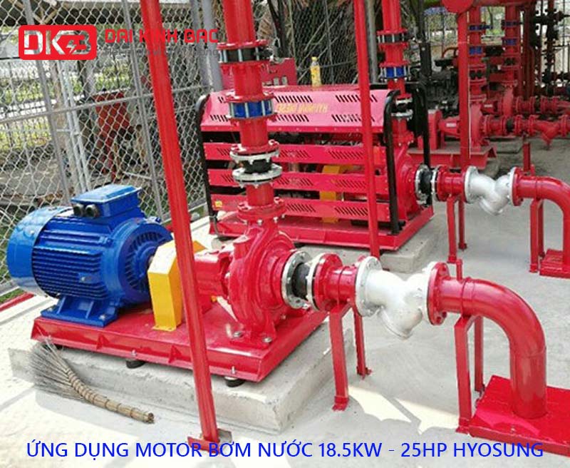 ung dung motor bom nuoc hyosung 18.5kw