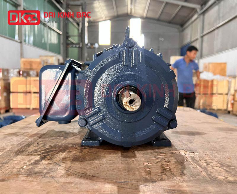 ảnh motor điện chân đế 1.5kw hyosung hàn quốc