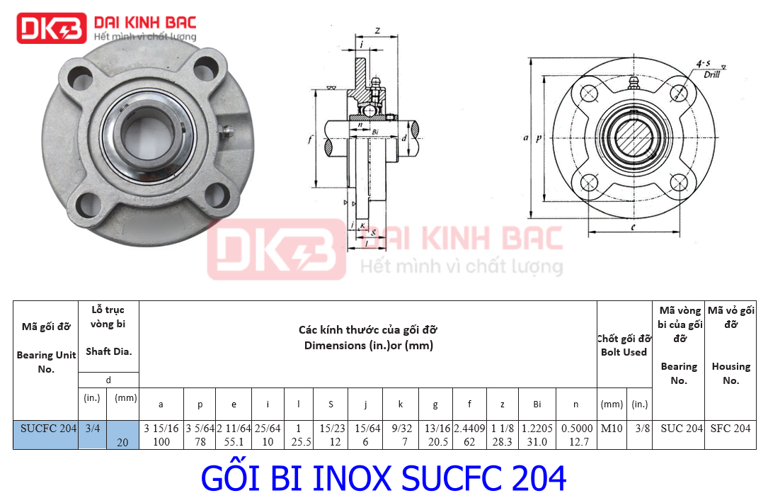 goi bi inox sucfc 204