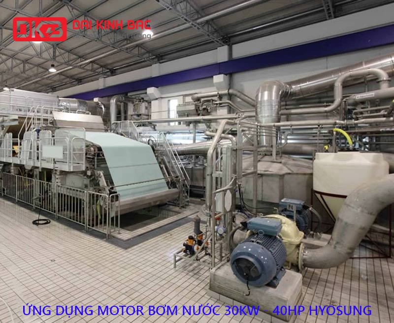 ung dung motor bom nuoc hyosung 30kw