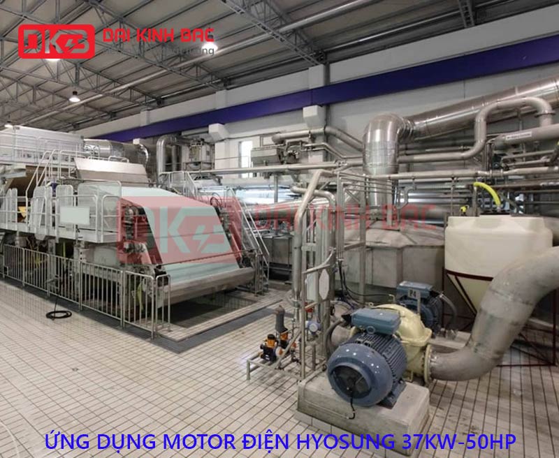 ung dung bom cua mootor hyousng 37kw