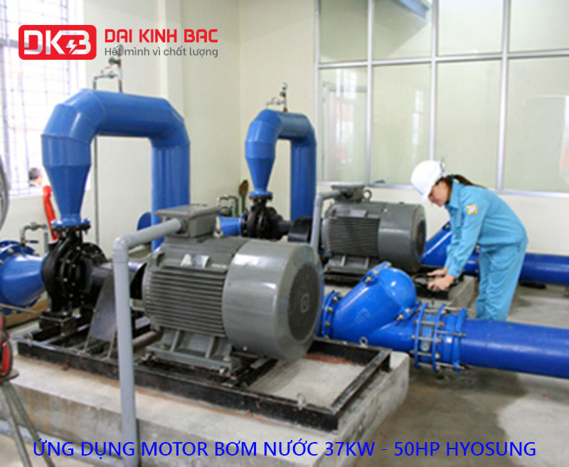 ung dung motor bom nuoc hyosung 45kw 