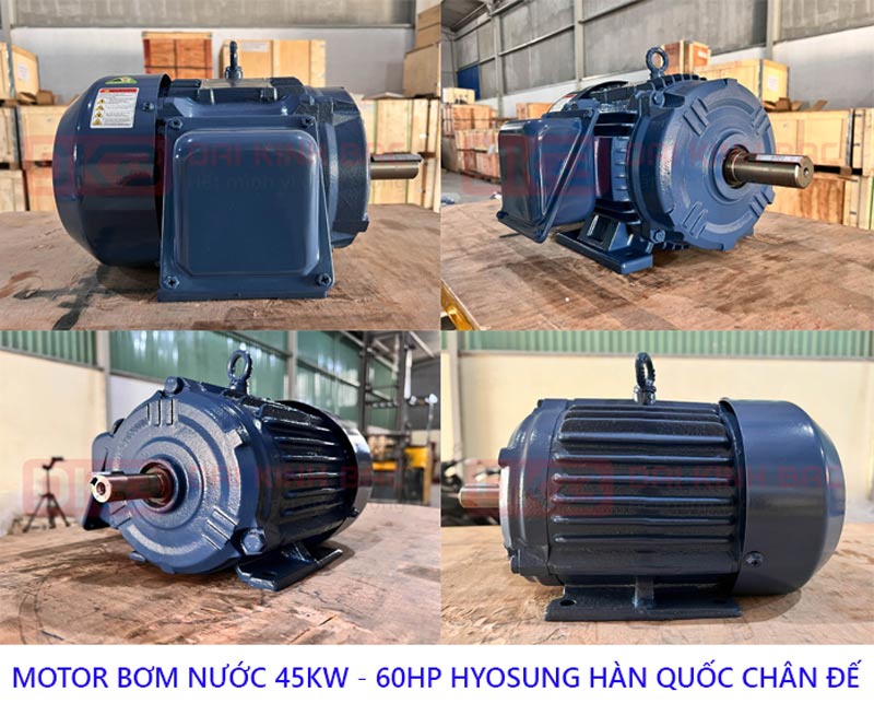 motor bom nuoc hyosung 45kw chan de