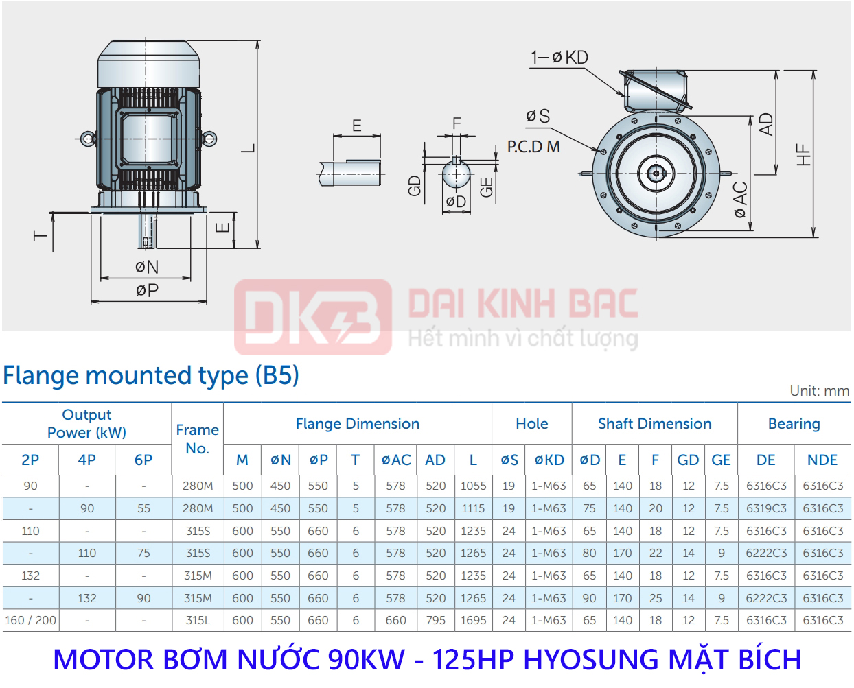 ban ve motor bom nuoc hyosung 90kw mat bich