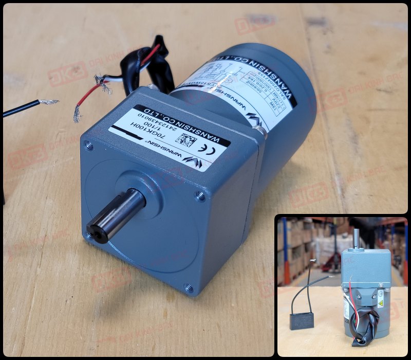 Motor-giam-toc-mini-15W 70YS15WGV22 + 70GK-100-H-
