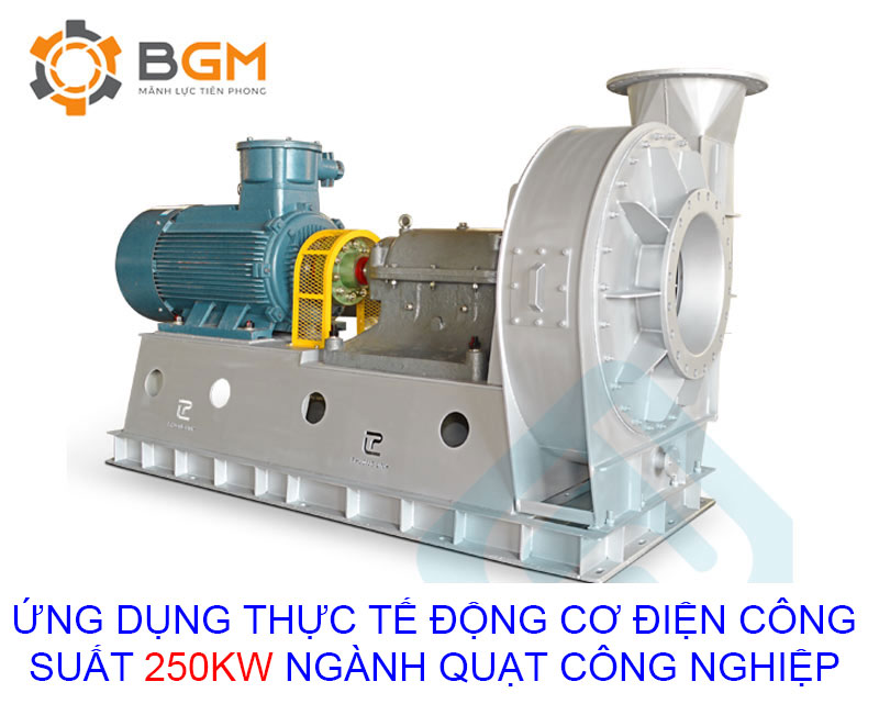 UNG DUNG DONG CO DIEN CONG SUAT 250KW