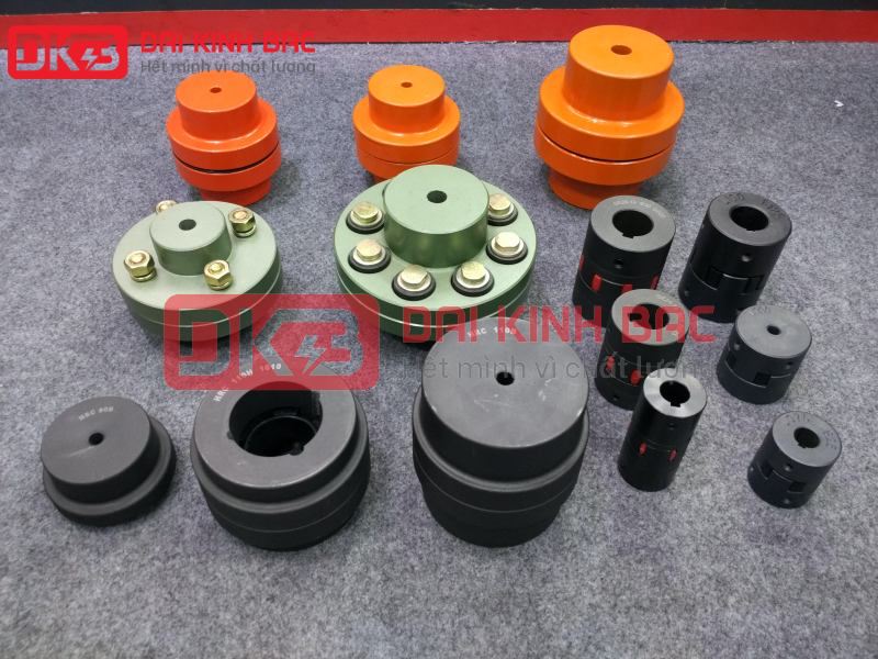 ảnh thực tế khớp nối gang trục đệm cao su HRC