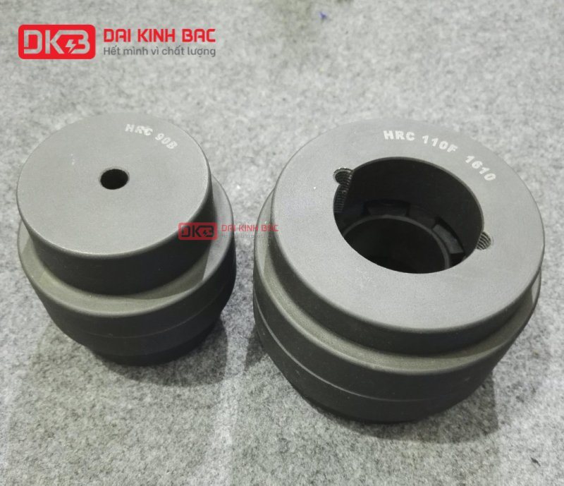 ảnh khớp nối gang trục đệm cao HRC giảm chấn