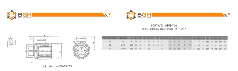 Bản vẽ motor 0.09kw