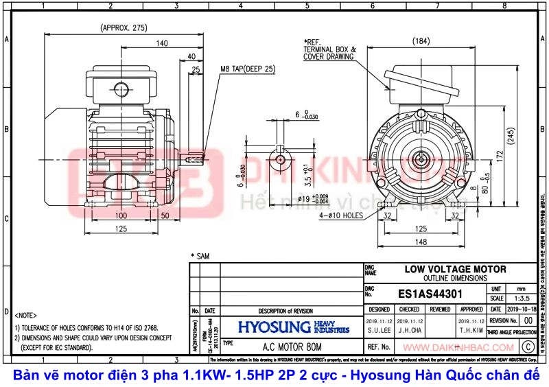 ban-ve-motor-dien-3-pha-1.1KW-1.5HP-2p-2-cuc-hyosung-han-quoc-chan-de