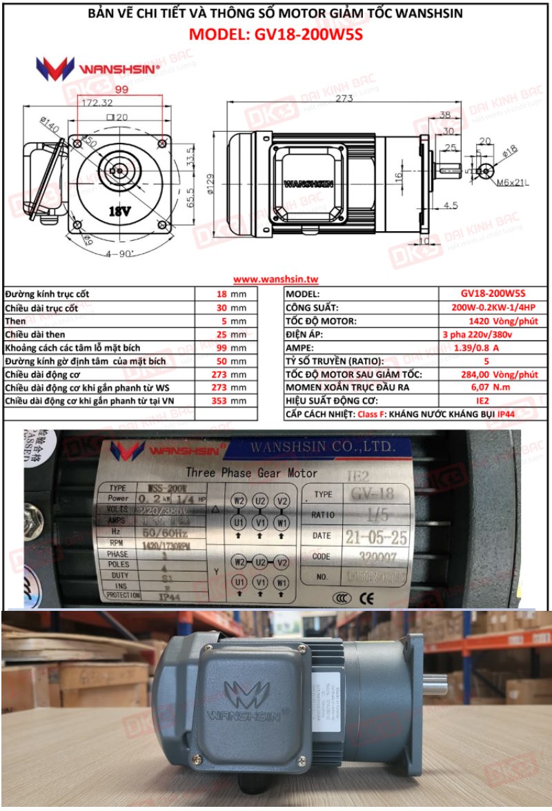 ban-ve-motor-giam-toc-mat-bich-Wanshsin-GV18-200W-5S