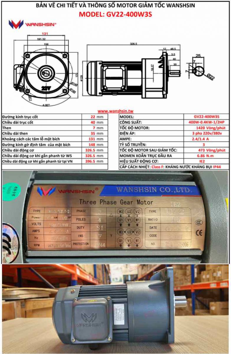 ban-ve-motor-giam-toc-mat-bich-Wanshsin-GV22-400W-3S