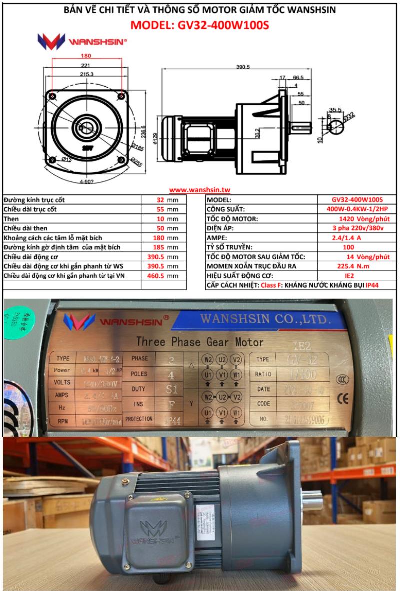 ban-ve-motor-giam-toc-mat-bich-Wanshsin-GV32-400W-100S