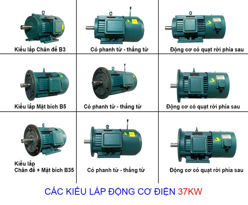 cac kieu lap dong co 37kw