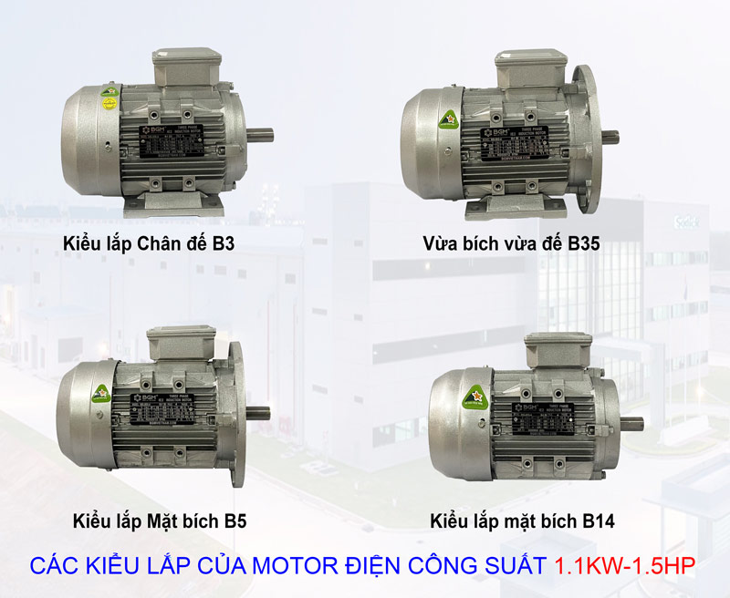 cac kieu lap motor dien 1.1kw - 1.5Hp