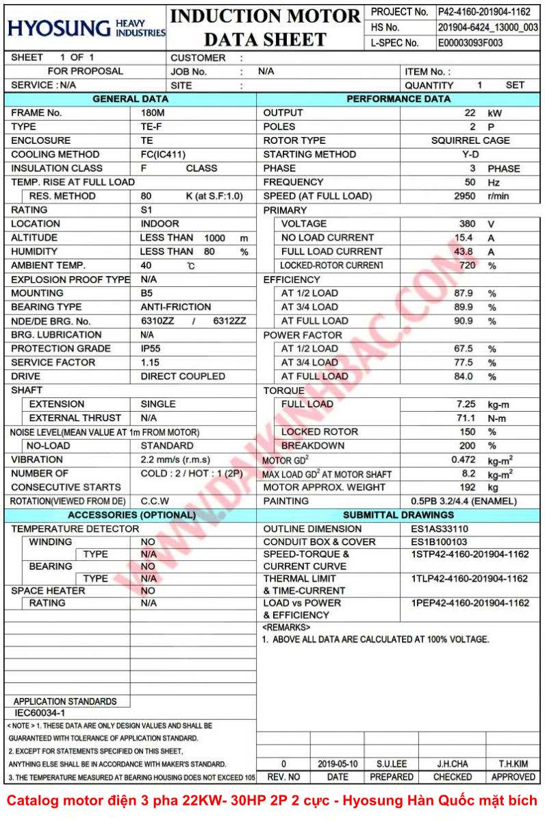 catalog-motor-dien-3-pha-22KW- 30HP-2p-2-cuc-hyosung-han-quoc-mat-bich