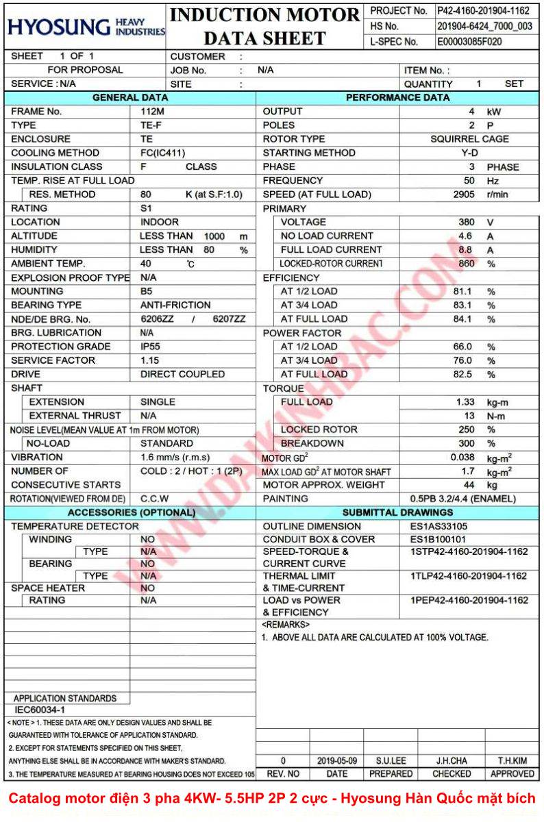 catalog-motor-dien-3-pha-4KW- 5.5HP-2p-2-cuc-hyosung-han-quoc-mat-bich