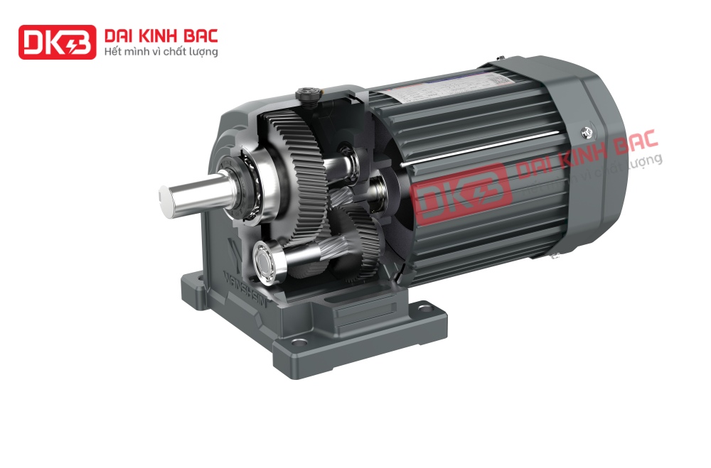 Motor Giảm Tốc Chân Đế Wanshsin GH40-2200W-5S