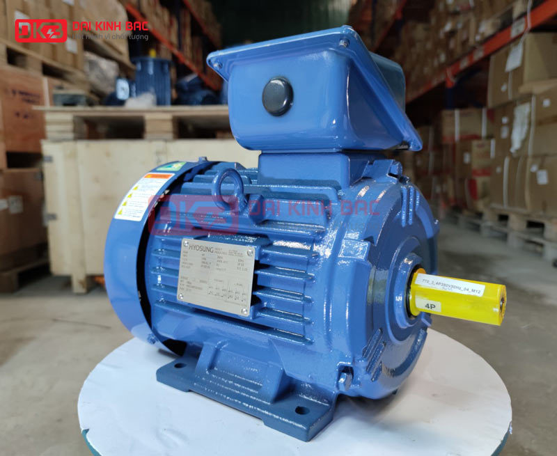 Motor Điện 3 Pha 15KW- 20HP 6P 6 Cực - Hyosung Hàn Quốc