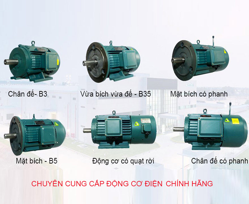 chuyên cung cấp động cơ điện chính hãng