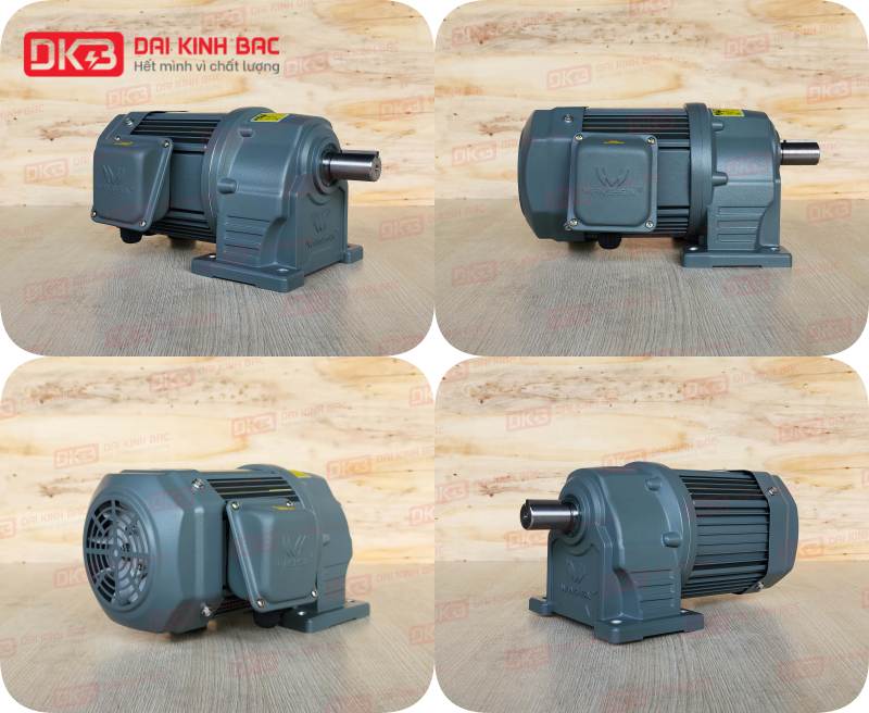 Motor Giảm Tốc Chân Đế Wanshsin GH40-2200W-10S