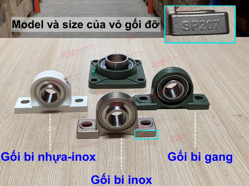 Cấu tạo gối đỡ