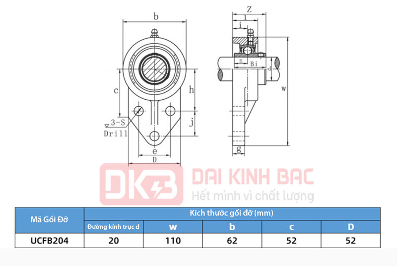 ban ve goi do vo nhua vong bi inox sucfb 204 pl