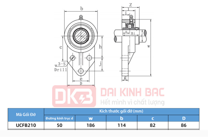 catalog goi do vo nhua vong bi inox sucfb 210 pl