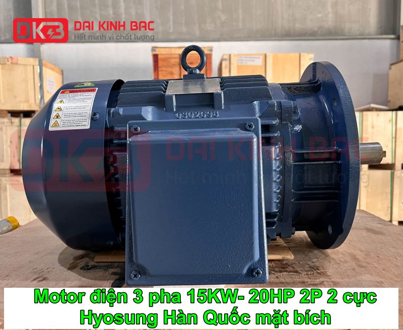 motor-dien-3-pha-15KW- 20HP-2p-2-cuc-hyosung-han-quoc-mat-bich