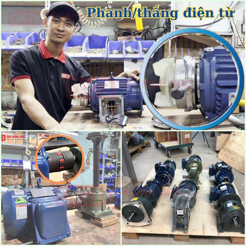 motor-dien-3-pha-1.5KW- 2HP-2p-2-cuc-hyosung-han-quoc-gan-hop-so-gan-thang