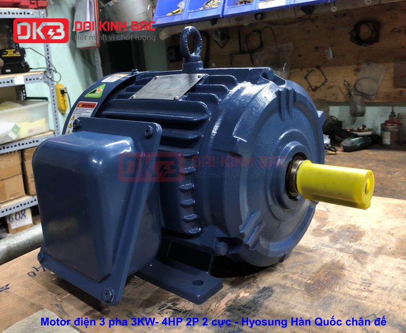 motor-dien-3-pha-3KW- 4HP-2p-2-cuc-hyosung-han-quoc-chan-de