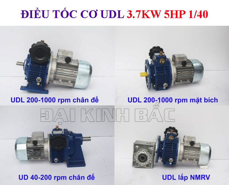 Motor giảm tốc Cyclo 3.7Kw 5Hp 1/40