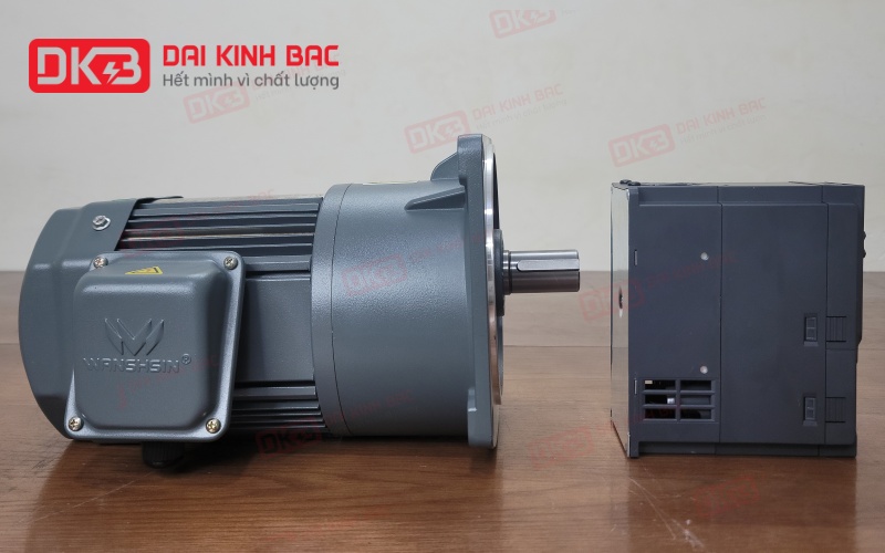 Motor Giảm Tốc Mặt Bích Wanshsin GV22-100W-60S