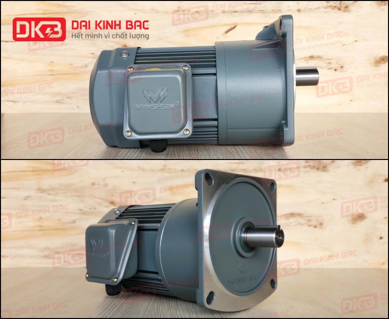 Motor Giảm Tốc Mặt Bích Wanshsin GV28-400W-60S