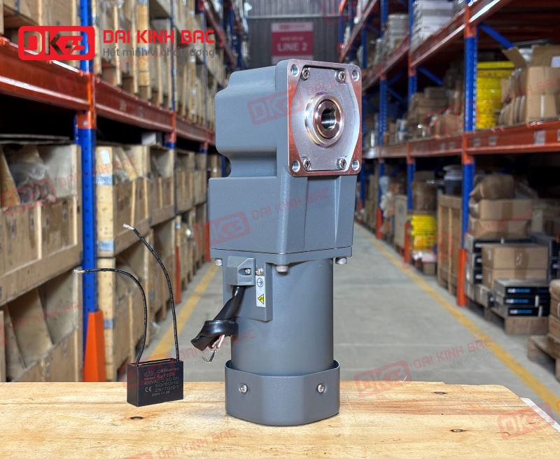 Motor giảm tốc mini vuông góc cốt âm