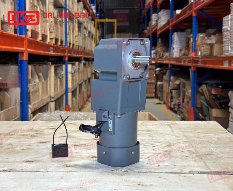 Motor giảm tốc mini vuông góc cốt âm