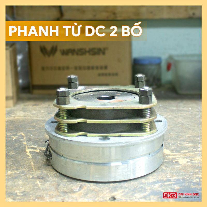 Phanh từ DC 2 bố