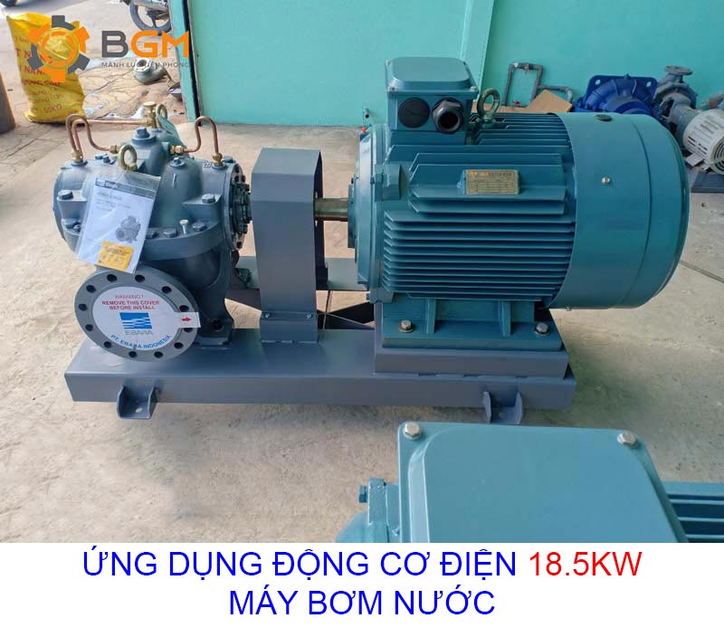 ung dung dong co dien 18.5kw