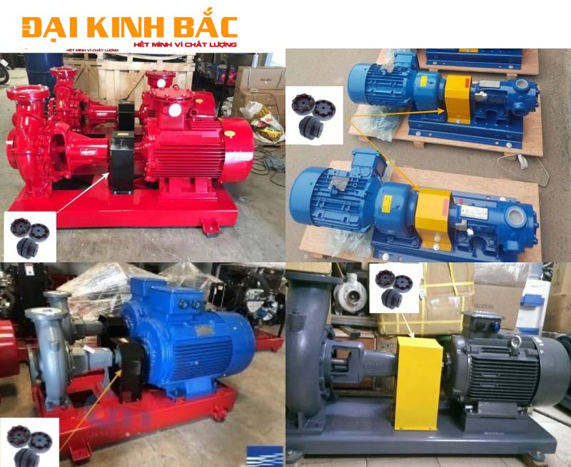 ứng dụng khớp nối trục cao su mh 130