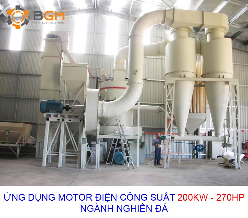 ung dung thuc te motor dien cong suat 200kw 270hp