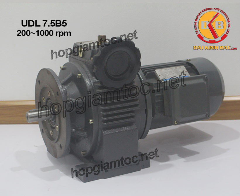 Hình ảnh motor điều tốc UDL B5 7.5kw 200~1000rpm