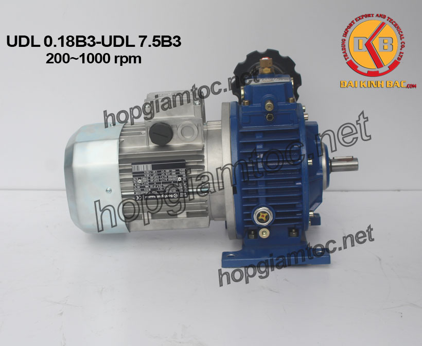 Hình ảnh motor Variator UDL B3 200~1000rpm 