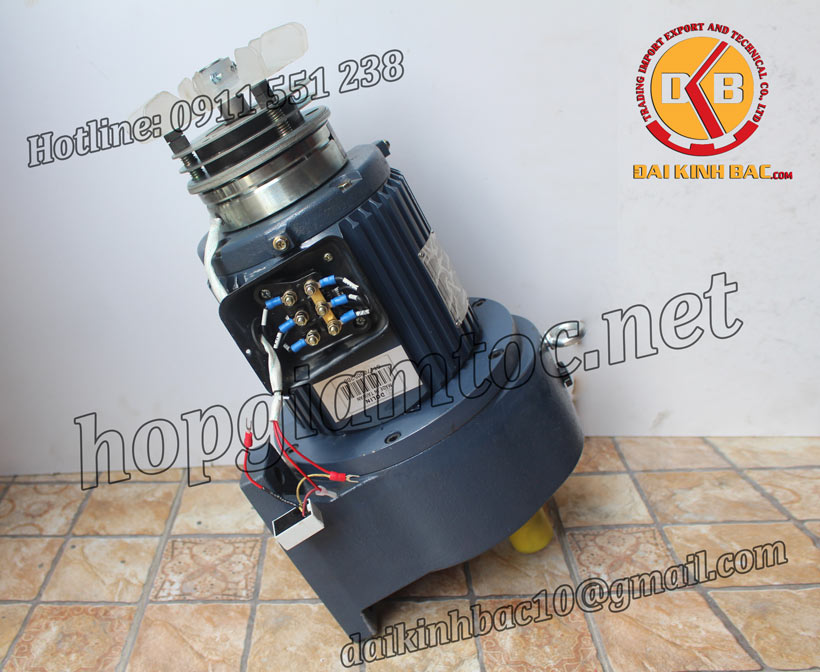 động cơ giảm tốc có thắng từ: